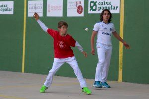 Orba y Ondara completan el pódium de Alicante de los JECV de frontón parejas