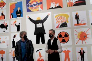 El CCCC reuneix per primera vegada en un museu les il·lustracions més crítiques amb l’era Trump d’Edel Rodríguez El CCCC reuneix per primera vegada en un museu les il·lustracions més crítiques amb l’era Trump d’Edel Rodríguez