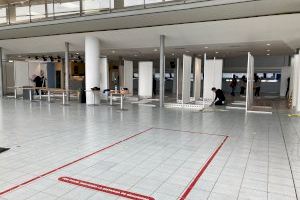 Comienzan los trabajos para adecuar el CMO de Torrevieja en centro de vacunación masiva
