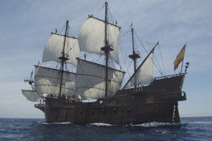 El galeón Andalucía llega a Peñíscola y abre sus cubiertas al público del 8 al 12 de abril