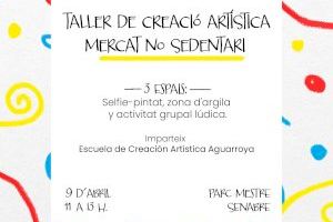 Godella organiza un Taller de Creación Artística gratuito para niñas y niños en el Mercat No Sedentari