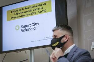 Más de la mitad de las instancias administrativas que se registran en el Ayuntamiento de València se realizan ya por sede electrónica