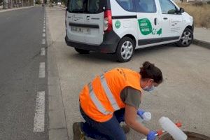 La concentración de covid en aguas residuales se mantiene en niveles bajos en todos los barrios de Paterna