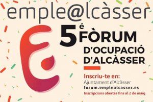 Alcàsser lanza una nueva edición del Foro de Empleo Emple@lcàsser Alcàsser lanza una nueva edición del Foro de Empleo Emple@lcàsser
