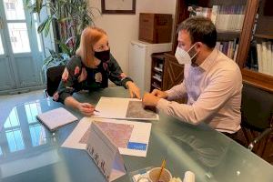 La diputada Dolors Gimeno es reunix amb el regidor d’Urbanisme i Trànsit de Godella
