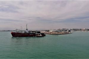 El Barco de rescate SEA-EYE 4 zarpa del puerto de Burriana para su primera misión El Barco de rescate SEA-EYE 4 zarpa del puerto de Burriana para su primera misión