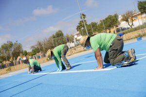 El Ayuntamiento de l’Alfàs finaliza las obras de mejora en el parque L’Horta y ultima las de Jardín de Alfaz