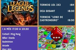 Cita con ‘Lluna Plena’ este sábado con actividades sobre juegos de mesa y torneos de videojuegos - (foto 2)