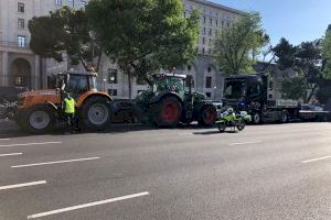 Agricultors i regants valencians es manifesten a Madrid per la defensa del transvasament Tajo-Segura