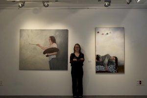 Un lloc entre les flors de Paula García Ibáñez en la sala d’exposicions Pleamar de Moncofa