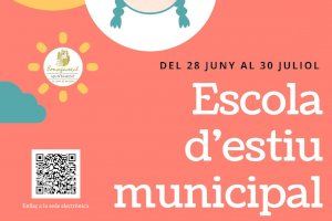 El Ayuntamiento de Benaguasil organiza la escuela de verano para niños y adolescentes