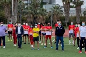 La élite del atletismo entrena en Burjassot antes de poner rumbo al Europeo en Silesia