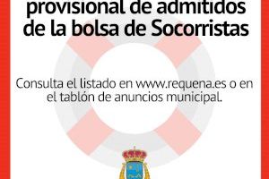 Publicada lista de aspirantes para la bolsa de socorristas en Requena