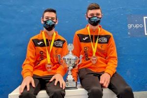 Raimon Aliaga González, de Alcàntera de Xúquer, nuevo campeón de España de Frontenis infantil
