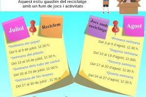 La programación de verano de la biblioteca Tirisiti estará dedicada a los talleres de reciclaje y la concienciación medioambiental
