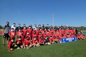Los 6 equipos campeones de fútbol y fútbol sala recibieron su homenaje en el Estadi