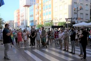 El Ayuntamiento de Sagunto participa en la concentración en repulsa contra el presunto asesinato del joven coruñés Samuel El Ayuntamiento de Sagunto participa en la concentración en repulsa contra el presunto asesinato del joven coruñés Samuel