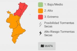 Activado el nivel extremo por incendios forestales en la provincia de Castellón