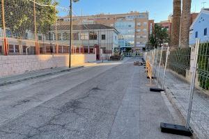 Empiezan las obras de mejora de la accesibilidad de la calle Virgen de Begoña de Puerto de Sagunto - (foto 2)