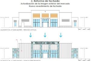 El Ayuntamiento licita las obras de rehabilitación del Mercado de Carolinas modernizando su imagen con una inversión cercana al medio millón de euros - (foto 4)