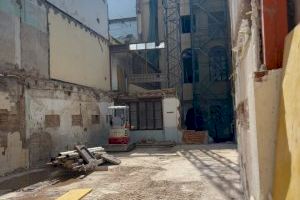 Castelló ultima els treballs d'enderrocament per al nou Centre d'Envelliment Actiu i Saludable - (foto 2)