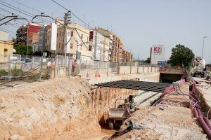 Cortada la circulación entre las estaciones de Empalme y Burjassot de Metrovalencia