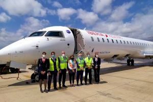 El aeropuerto de Castellón estrena la nueva ruta de Sevilla con dos vuelos semanales El aeropuerto de Castellón estrena la nueva ruta de Sevilla con dos vuelos semanales