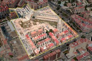 Proposen construir habitatges, jardins i centres escolars per omplir el buit al costat de l'antiga Fe