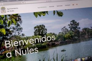 Nules estrena nou web institucional més accessible, dinàmica i oberta