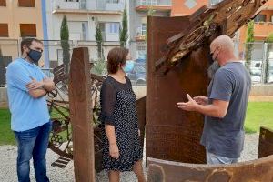 Los Jardines del Mucbe se abren al arte urbano con la escultura ‘Un bri d’esperança’ - (foto 2)