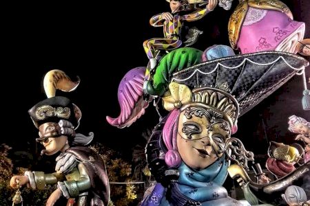 Doble Nit del Foc a Sagunt per a les falles de 2021