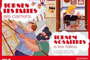 Els socialistes de València llancen una campanya per a animar als veïns a participar en les falles Els socialistes de València llancen una campanya per a animar als veïns a participar en les falles