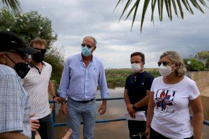 Cs pide actuaciones urgentes para recuperar el litoral del Camp de Morvedre tras las intensas lluvias de las últimas horas