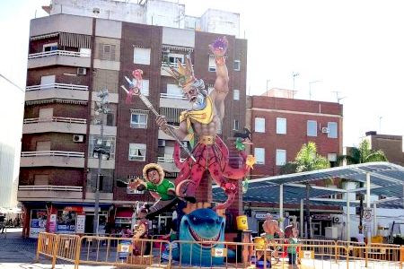 Torrent canvia de jurat i el seu horari de visita als monuments fallers per les tempestes
