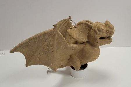 Un “Foc Penat” de palla d'arròs i imprés en 3D botarà foc a la falla municipal infantil