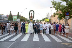 Emotivo traslado de la Virgen de Gracia hasta Vila-real después de un año - (foto 5)