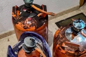 Intenten provocar una explosió en un habitatge d'Elda amb tres bombones de butà
