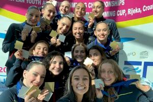Natalie Baker subcampeona europea de Sincronizada con la selección