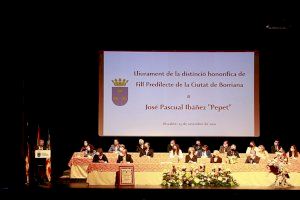 Borriana nom Fill Predilecte de la Ciutat a 'Pepet' en un emotiu acte ple de sentiment faller - (foto 3)