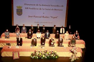 Borriana nom Fill Predilecte de la Ciutat a 'Pepet' en un emotiu acte ple de sentiment faller - (foto 2)