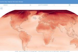 Así es el nuevo atlas interactivo que proyecta el cambio climático en todo el planeta