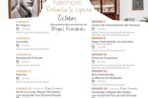 Nuestro poeta universal Miguel Hernández protagonista de las rutas de octubre que organiza la Concejalía de Turismo - (foto 2)