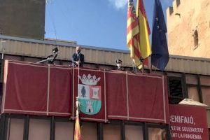 Benifaió celebra la festividad del 9 de octubre con el homenaje a la “reial senyera” y la entrega del Premio Ciudad de Benifaió 2021