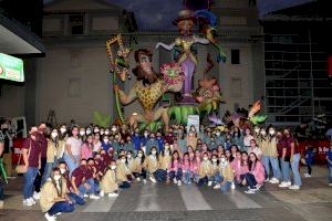 Con la Plantà de los monumentos, Burriana inicia la cita fallera más histórica - (foto 3)