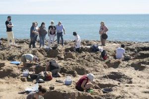La Diputació de Castelló desenvolupa una segona campanya d'excavacions en el jaciment del Prat de Cabanes per a reforçar la seua protecció enfront de l'erosió de la mar - (foto 2)