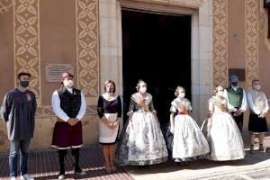Carla García Pérez, fallera major infantil de València 2020-2021, ha visitat avui Benicarló - (foto 2)