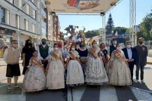 Carla García Pérez, fallera major infantil de València 2020-2021, ha visitat avui Benicarló - (foto 4)