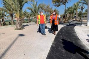 Nuevas actuaciones para mejorar la seguridad de ciclistas y peatones en el carril bici del entorno de la UMHE