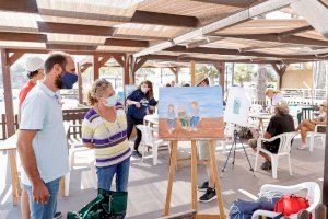 Se ha celebrado este fin de semana el XI encuentro de Pintores en la playa de l’Albir