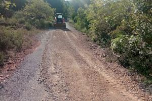 L'Ajuntament d'Almenara millora el camí que porta als depòsits d'aigua - (foto 2)